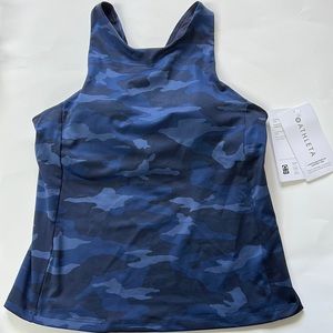 Athleta lightning printed support top